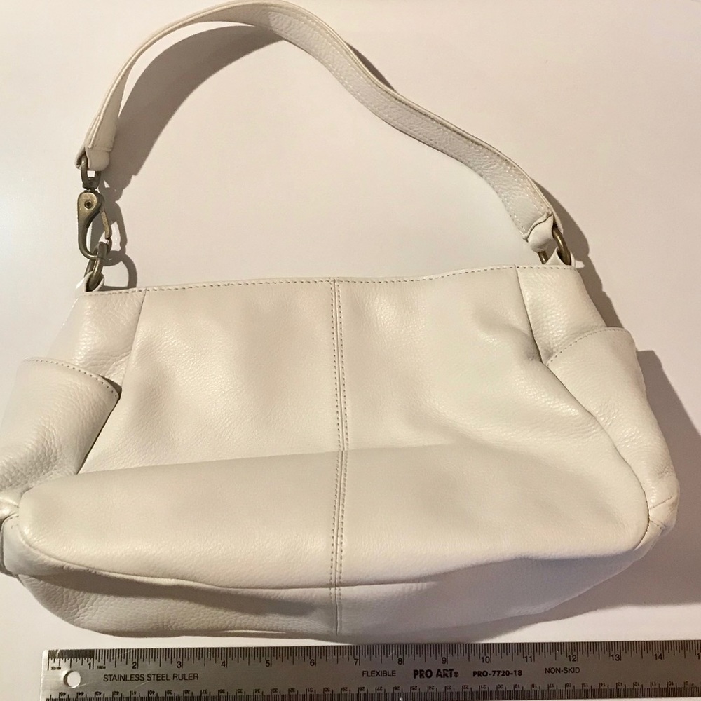 Women’s HOBO international white leather handbag